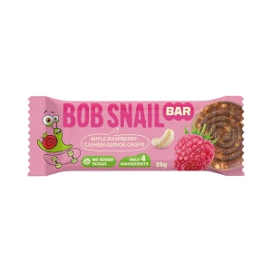Baton jabłko malina orzechy nerkowca bez dodatku cukrów 35 g od BOB SNAIL
