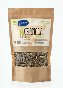 Granola proteinowa bez dodatku cukrów BIO 320 g od PAPAGRIN