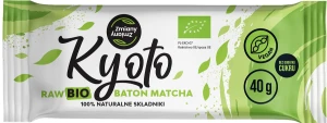 Baton daktylowy z matchą kyoto bezglutenowy BIO 40 g od ZMIANY ZMIANY