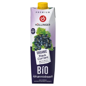 Napój z czarnej porzeczki BIO 1 L od HOLLINGER