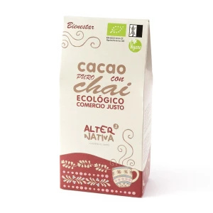 Kakao z chai bez dodatku cukrów bezglutenowe BIO 125 g od ALTERNATIVA3