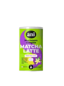 Napój mushroom complex matcha latte o smaku waniliowym 200 g od ANI
