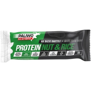 Baton proteinowy orzechowy z białkiem ryżowym 50 g od PALIWO DLA AKTYWNYCH