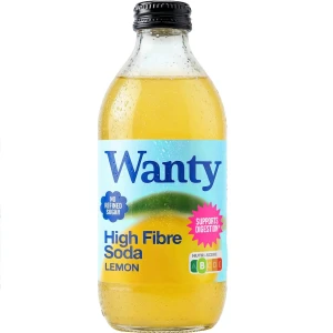 Napój musujący limonka cytryna bezglutenowy 330 ml od WANTY
