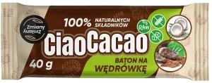 Baton daktylowy kakao kokos ciao cacao bezglutenowy 40 g od ZMIANY ZMIANY
