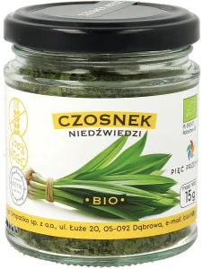 Czosnek niedźwiedzi bezglutenowy BIO 15 g od PIĘĆ PRZEMIAN