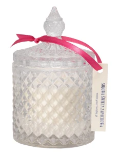 Świeca sojowa zapachowa w krysztale piękna tuberoza 250 ml od YOUR CANDLE