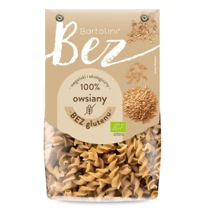Makaron owsiany świderki bezglutenowy BIO 250 g od BARTOLINI