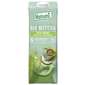 Napój ryżowo kokosowy z matchą bez dodatku cukrów BIO 1 L od NATUMI