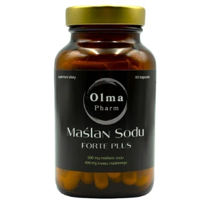 Maślan sodu forte plus (500 mg) 100 kapsułek od OLMA PHARM