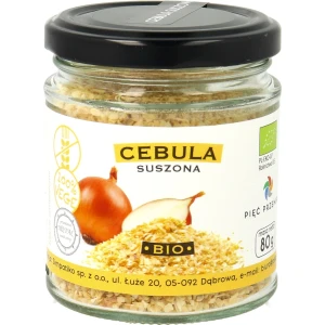 Cebula suszona bezglutenowa BIO 80 g od PIĘĆ PRZEMIAN