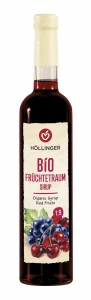 Syrop o smaku czerwonych owoców BIO 500 ml od HOLLINGER