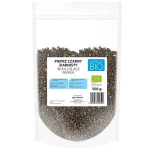 Pieprz czarny ziarnisty BIO 500 G od HORECA