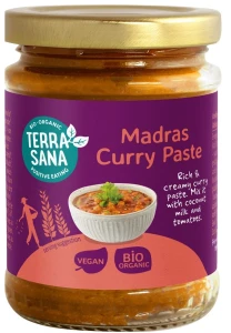 Pasta curry madras BIO 130 G od TERRASANA