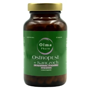 Ostropest plamisty + karczoch 90 kapsułek od OLMA PHARM