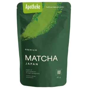 Herbata zielona matcha japońska BIO 80 G od APOTHEKE
