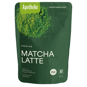 Matcha latte BIO 250 G od APOTHEKE