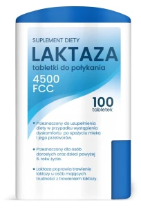 Laktaza 100 tabletek od DOMOS