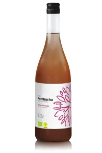 Kombucha z mango i marakują bezglutenowa BIO 750 ML od VIGO