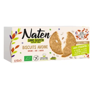 Ciastka owsiane bezglutenowe BIO 130 G od NATEN