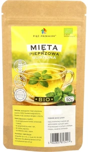Herbatka z mięty pieprzowej bezglutenowa BIO 50 G od PIĘĆ PRZEMIAN