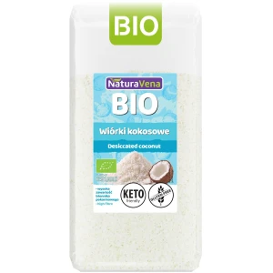 Wiórki kokosowe bezglutenowe BIO 200 G od NATURAVENA