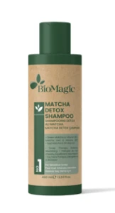 Szampon do wrażliwej skóry głowy detox z matchą 400 ML od BIOMAGIC