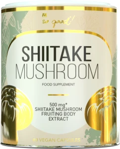 Grzyby shiitake ekstrakt (500 mg) 60 kapsułek od SO GOOD!