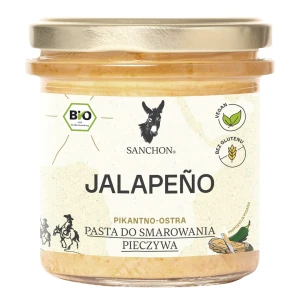 Pasta kanapkowa papryka jalapeno bezglutenowa BIO 135 G od SANCHON