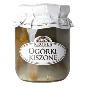 Ogórki kiszone bezglutenowe 480 G (280 g) od KROKUS