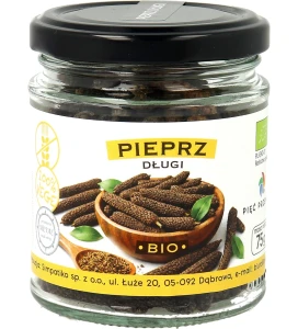 Pieprz długi bezglutenowy BIO 75 G od PIĘĆ PRZEMIAN