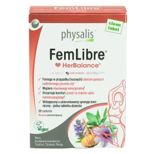 Tabletki na menopauzę femlibre 30 szt. od PHYSALIS