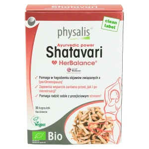 Shatavari BIO 30 kapsułek od PHYSALIS