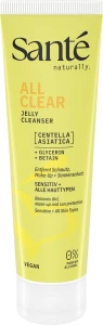 Żel oczyszczający do mycia twarzy z wąkrotką azjatycką i betainą ECO 150 ML od SANTE
