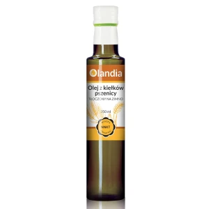 Olej z kiełków pszenicy tłoczony na zimno 250 ML od OLANDIA
