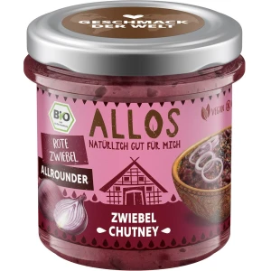 Pasta kanapkowa chutney cebulowy bezglutenowa BIO 140 G od ALLOS