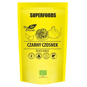 Czarny czosnek bezglutenowy BIO 70 G od BIO PLANET SUPERFOODS