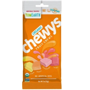 Gumy rozpuszczalne bezglutenowe BIO 57 G od YUM EARTH