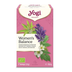 Herbatka dla kobiet równowaga women's balance BIO (17 x 1,8 g) 30,6 G od YOGI