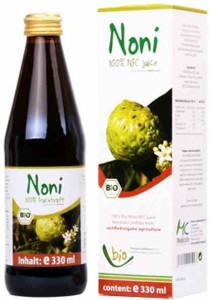 Sok z owoców noni NFC BIO 330 ml od MEDICURA