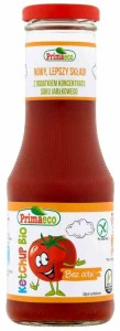 Ketchup bez octu bezglutenowy BIO 315 g od PRIMAECO