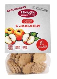 Ciastka z jabłkiem bezglutenowe BIO 100 g od ZEMANKA