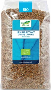 Len brązowy (siemię lniane) BIO 1 kg od BIO PLANET