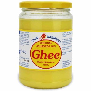 Masło klarowane ghee BIO 480 g od FINCK AYURVEDA