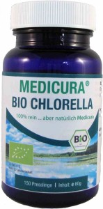 Chlorella (glony) BIO 150 pastylek 60 g od MEDICURA
