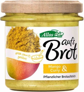 Pasta kremowa z mango i curry bezglutenowa BIO 140 g od ALLOS