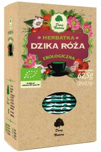 Herbatka z dzikiej róży BIO (25 x 2,5 g) 62,5 g od DARY NATURY