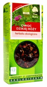 Herbatka owoc dzikiej róży BIO 50 g od DARY NATURY