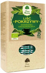 Herbatka liść pokrzywy BIO (25 x 1,5 g) 37,5 g od DARY NATURY