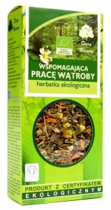 Herbatka wspomagająca pracę wątroby BIO 50 g od DARY NATURY